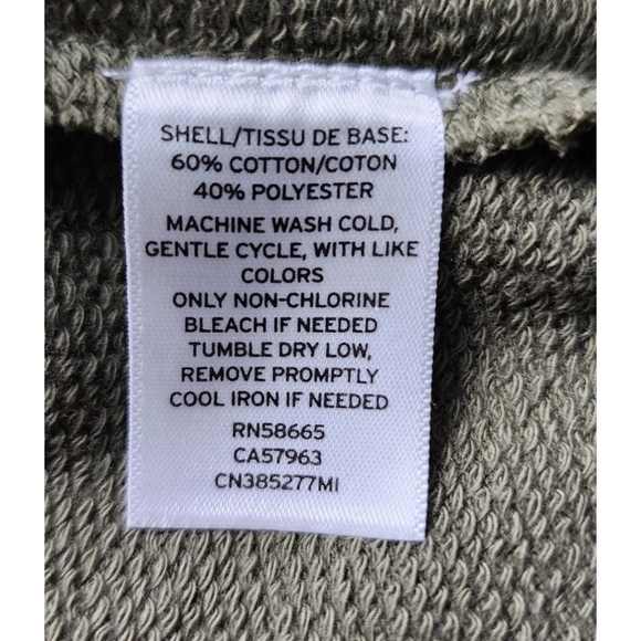 Carlson Knit Utility Jacket - Olive Green - XS - Picture 6 of 6